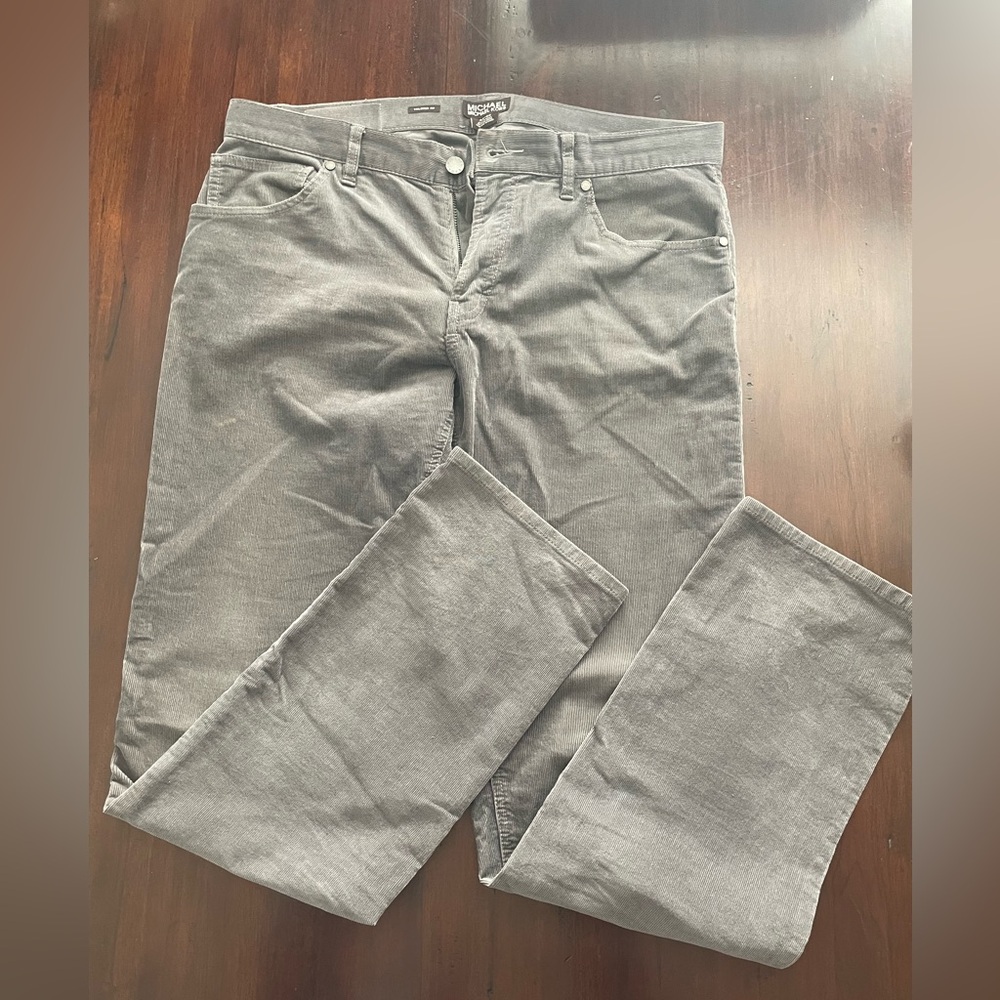 Michael Kors gray cords, size 32x32